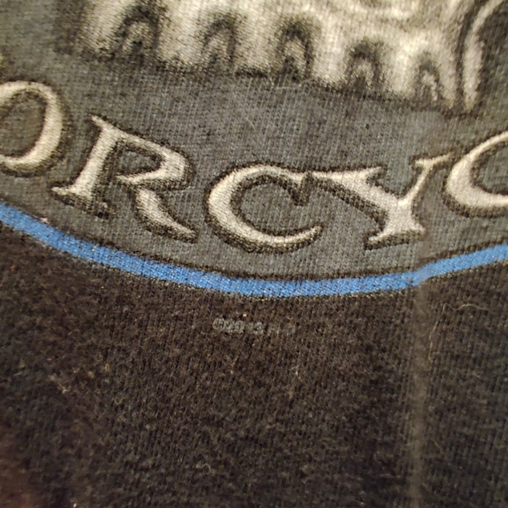 Mens Size Large Harley-Davidson Black Sleeveless T-Shirt - Picture 2 of 11